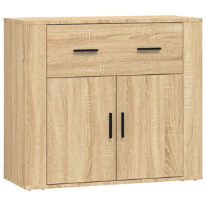 vidaXL Sideboards 3 pcs Sonoma Oak Engineered Wood