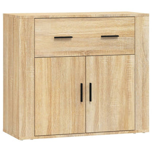 vidaXL Sideboards 3 pcs Sonoma Oak Engineered Wood