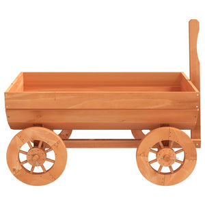 vidaXL Decorative Wagon 70x43x54 cm Solid Wood Fir