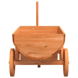 vidaXL Decorative Wagon 70x43x54 cm Solid Wood Fir