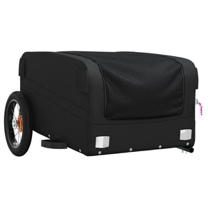 vidaXL Bike Trailer Black 30 kg Iron