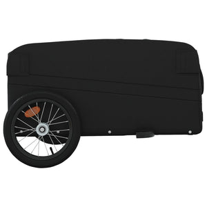 vidaXL Bike Trailer Black 45 kg Iron