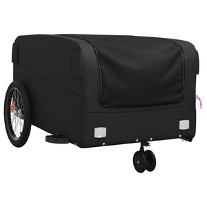 vidaXL Bike Trailer Black 45 kg Iron