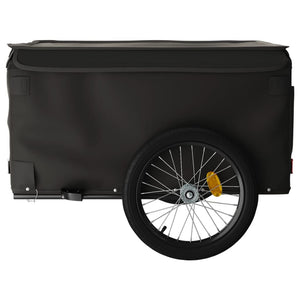 vidaXL Bike Trailer Black 45 kg Iron