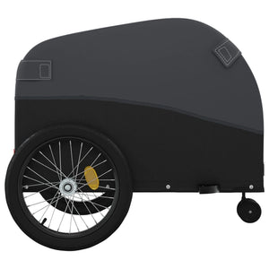 vidaXL Bike Trailer Black 45 kg Iron