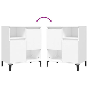 vidaXL Sideboards 3 pcs White 60x35x70 cm Engineered Wood