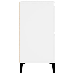 vidaXL Sideboards 2 pcs White 60x35x70 cm Engineered Wood