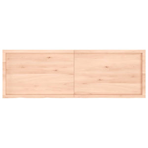 vidaXL Table Top 180x60x(2-6) cm Untreated Solid Wood Oak