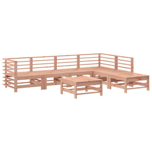 vidaXL 7 Piece Garden Lounge Set Solid Wood Douglas