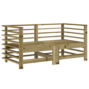 vidaXL 6 Piece Garden Lounge Set Impregnated Wood Pine