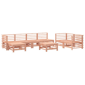 vidaXL 8 Piece Garden Lounge Set Solid Wood Douglas