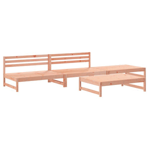 vidaXL 4 Piece Garden Lounge Set Solid Wood Douglas