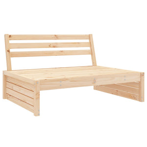 vidaXL 2 Piece Garden Lounge Set Solid Wood Pine