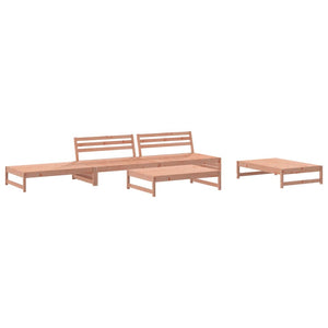 vidaXL 5 Piece Garden Lounge Set Solid Wood Douglas