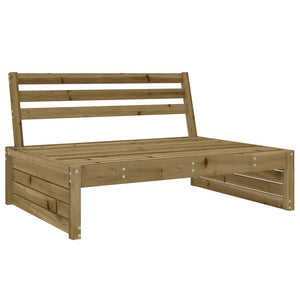 vidaXL 6 Piece Garden Lounge Set Impregnated Wood Pine