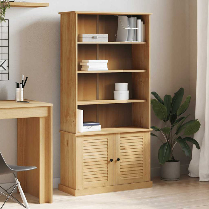 vidaXL Bookcase VIGO 85x35x170 cm Solid Wood Pine