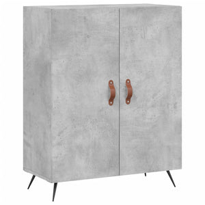 vidaXL Sideboard Concrete Grey 69.5x34x90 cm Engineered Wood