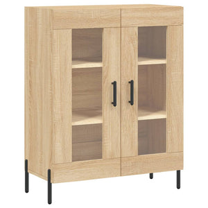 vidaXL Sideboard Sonoma Oak 69.5x34x90 cm Engineered Wood