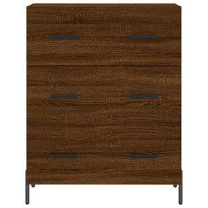 vidaXL Sideboard Brown Oak 69.5x34x90 cm Engineered Wood