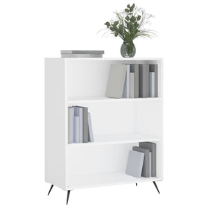 vidaXL Bookcase White 69.5x32.5x90 cm Engineered Wood