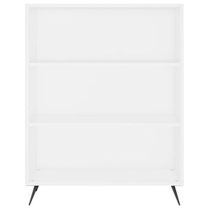 vidaXL Bookcase White 69.5x32.5x90 cm Engineered Wood