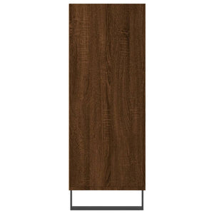 vidaxL Shelf Cabinet Brown Oak 69.5x32.5x90 cm Engineered Wood