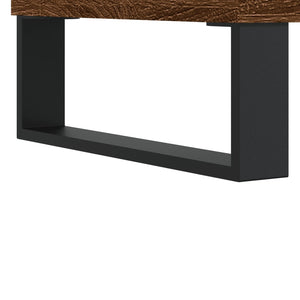 vidaxL Shelf Cabinet Brown Oak 69.5x32.5x90 cm Engineered Wood