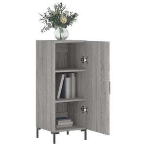 vidaXL Sideboard Grey Sonoma 34.5x34x90 cm Engineered Wood