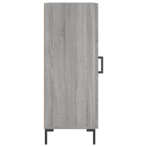 vidaXL Sideboard Grey Sonoma 34.5x34x90 cm Engineered Wood