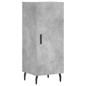 vidaXL Sideboard Concrete Grey 34.5x34x90 cm Engineered Wood