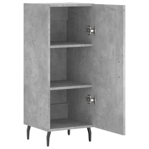 vidaXL Sideboard Concrete Grey 34.5x34x90 cm Engineered Wood