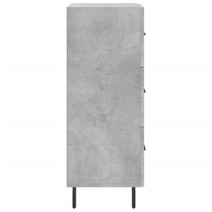 vidaXL Sideboard Concrete Grey 34.5x34x90 cm Engineered Wood