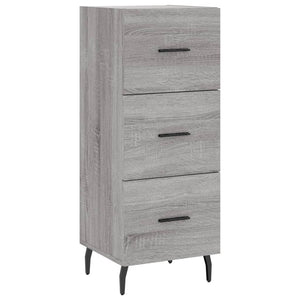 vidaXL Sideboard Grey Sonoma 34.5x34x90 cm Engineered Wood