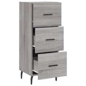 vidaXL Sideboard Grey Sonoma 34.5x34x90 cm Engineered Wood