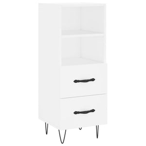 vidaXL Sideboard White 34.5x34x90 cm Engineered Wood