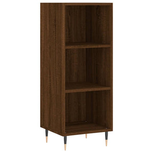 vidaXL Sideboard Brown Oak 34.5x32.5x90 cm Engineered Wood