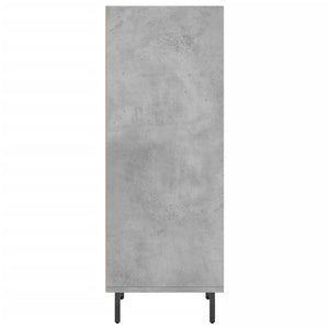 vidaXL Sideboard Concrete Grey 34.5x32.5x90 cm Engineered Wood