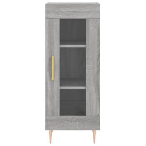 vidaXL Sideboard Grey Sonoma 34.5x34x90 cm Engineered Wood