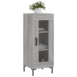 vidaXL Sideboard Grey Sonoma 34.5x34x90 cm Engineered Wood