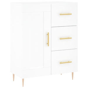 vidaXL Sideboard White 69.5x34x90 cm Engineered Wood