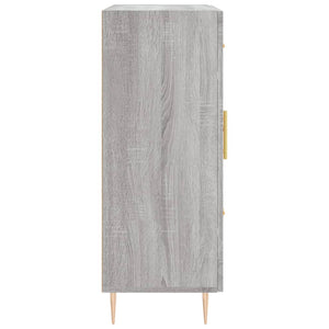 vidaXL Sideboard Grey Sonoma 69.5x34x90 cm Engineered Wood