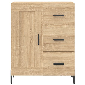 vidaXL Sideboard Sonoma Oak 69.5x34x90 cm Engineered Wood