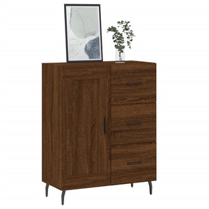 vidaXL Sideboard Brown Oak 69.5x34x90 cm Engineered Wood