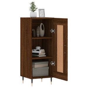 vidaXL Sideboard Brown Oak 34.5x34x90 cm Engineered Wood