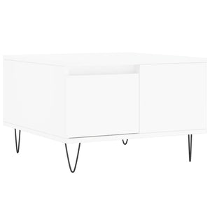 vidaXL Coffee Table White 55x55x36.5 cm Engineered Wood