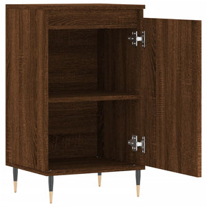 vidaXL Sideboards 2 pcs Brown Oak 40x35x70 cm Engineered Wood