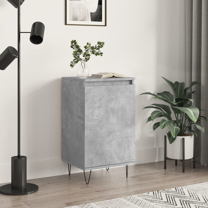 vidaXL Sideboard Concrete Grey 40x35x70 cm Engineered Wood