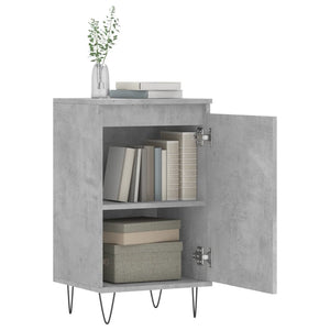 vidaXL Sideboards 2 pcs Concrete Grey 40x35x70 cm Engineered Wood