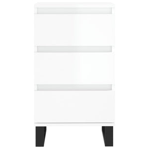 vidaXL Sideboard High Gloss White 40x35x70 cm Engineered Wood