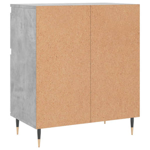 vidaXL Sideboard Concrete Grey 60x35x70 cm Engineered Wood